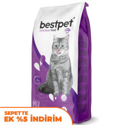 Bestpet Mix Karışık Etli Yetişkin Kedi Maması 15 Kg - Bestpet