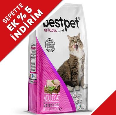 Bestpet Selection Chicken Tavuk Etli Yetişkin Kedi Maması 1 Kg - 1