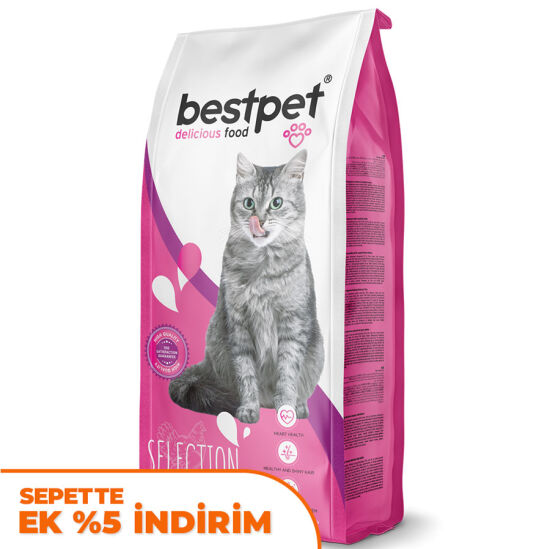 Bestpet Selection Chicken Tavuk Etli Yetişkin Kedi Maması 15 Kg - 1