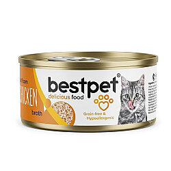 Bestpet Shredded Kıyılmış Tavuk Etli Güveç Kedi Konservesi 70 Gr - 2