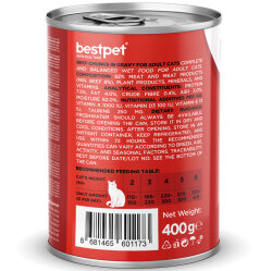 Bestpet Gravy Parça Sığır Etli Kedi Konservesi 400 Gr - 3