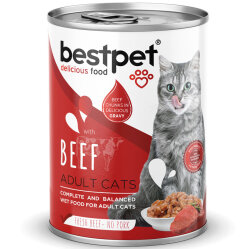 Bestpet Gravy Parça Sığır Etli Kedi Konservesi 400 Gr - 2