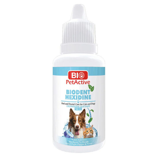 Bio Pet Active Biodent Hexidine Kedi ve Köpek Ağız / Diş Bakımı 50 ML - 1