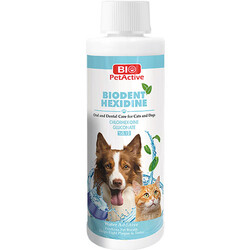 Bio Pet Active - Bio Pet Active Biodent Hexidine Mouth and Teeth Support Liquid For Cats and Dogs 250 Ml.