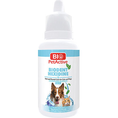 Bio Pet Active Biodent Hexidine Mouth and Teeth Support Liquid For Cats and Dogs 50 Ml.