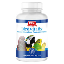 Bio Pet Active - Bio Pet Active Bird Vitafix Gelişim ve Bağışıklık Destekleyici Vitamin 75 Gr