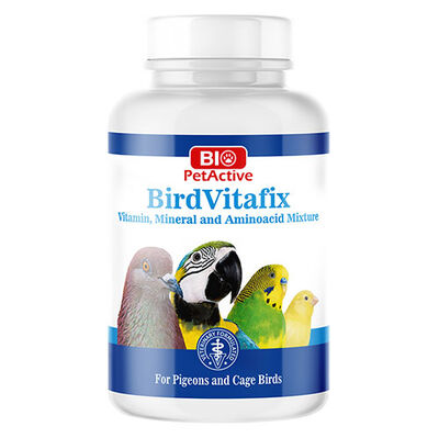 Bio Pet Active Bird Vitafix Gelişim ve Bağışıklık Destekleyici Vitamin 75 Gr