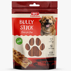 Bio Pet Active - Bio Pet Active Bully Stick Burgu Sığır Kamışı (Örgü) Köpek Ödülü 100 Gr
