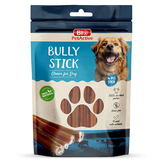 Bio Pet Active Bully Stick Çubuk Sığır Kamışı Köpek Ödülü 100 Gr - 1