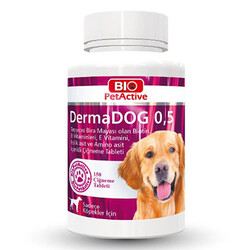 Bio Pet Active - Bio Pet Active Derma Dog 0,5 Brewers Yeast Tablets For Dogs 75 Gr. - 150 Tablets