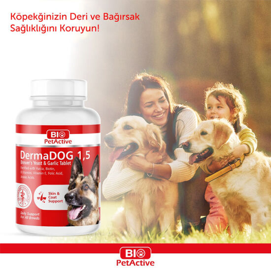 Bio Pet Active Derma Dog 1,5 Zinc Tablets For Dogs 75 Gr. - 3