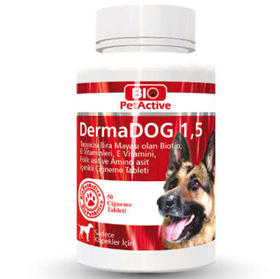 Bio Pet Active Derma Dog 1,5 Zinc Tablets For Dogs 75 Gr.