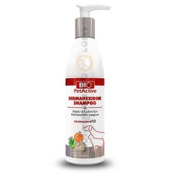 Bio Pet Active - Bio Pet Active Derma Hexidine Skin and Coat Support Shampoo For Cats and Dogs 250 Ml.