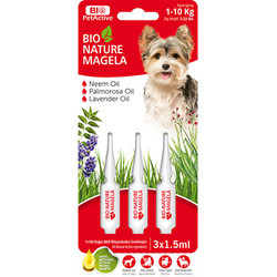 Bio Pet Active - Bio Pet Active Dog 1 - 10 Kg Deri ve Tüy Sağlığı Köpek Çözelti 3 x 1,5 ML