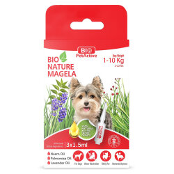 Bio Pet Active Dog 1 - 10 Kg Deri ve Tüy Sağlığı Köpek Çözelti 3 x 1,5 ML - Bio Pet Active