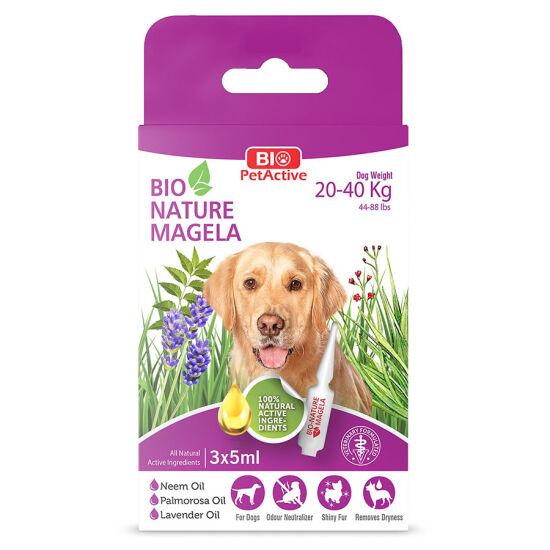 Bio Pet Active Dog 20 - 40 Kg Deri ve Tüy Sağlığı Köpek Çözelti 3 x 5 ML - 1