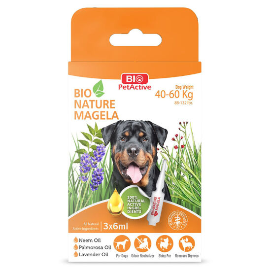 Bio Pet Active Dog 40 - 60 Kg Deri ve Tüy Sağlığı Köpek Çözelti 3 x 6 ML - 1