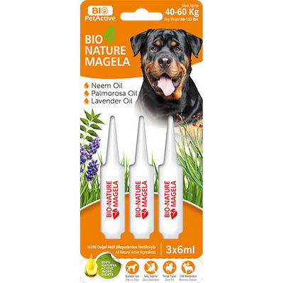 Bio Pet Active Dog 40 - 60 Kg Deri ve Tüy Sağlığı Köpek Çözelti 3 x 6 ML