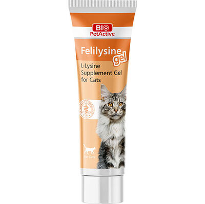 Bio Pet Active Felilysine Gel Sağlıklı Gelişim Destekleyen Lizin Kedi Macunu 100 ML