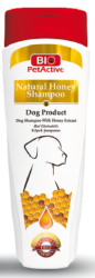 Bio Pet Active Honey and Wheat Shampoo For Dogs 400 Ml. - Thumbnail