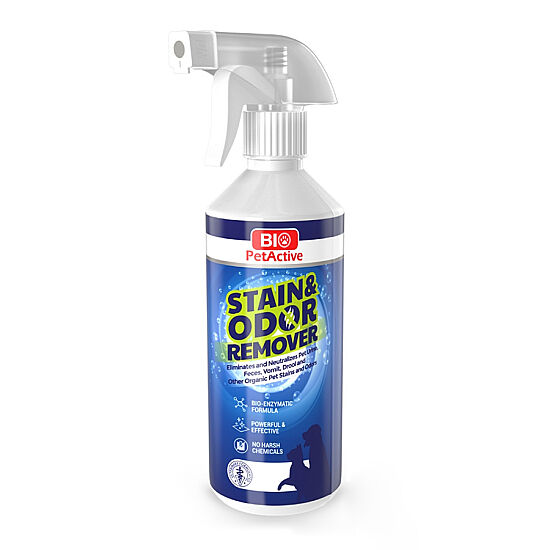 Bio Pet Active Kedi ve Köpekler için Leke ve Koku Giderici Sprey 490 ML - 1