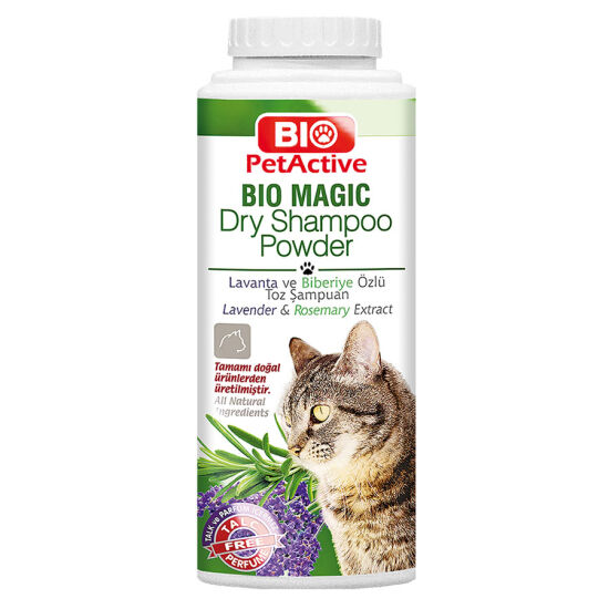 Bio Pet Active Lavanta ve Biberiye Özlü Kuru Kedi Şampuanı 150 Gr - 1