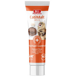 Bio Pet Active - Bio Pet Active Malt Paste Kediler için Tüy Yumağı Önleyici Macun 100 Gr