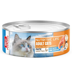 Bio Pet Active Nutritive Life Somonlu Ezme Kedi Konservesi 80 Gr - Bio Pet Active