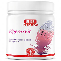 Bio Pet Active Pigeon-Vit (Güvercinler İçin L-Carnitine İçeren Vitamin) Takviyesi 150 Gr - Bio Pet Active