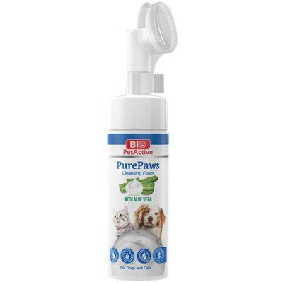 Bio Pet Active Pure Paws Kedi ve Köpek Pati Bakım Köpüğü 150 ML