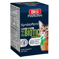 Bio Pet Active Synbioflora Biotic Probiotic Kedi Tableti 30 Gr - 60 Tablet - Bio Pet Active