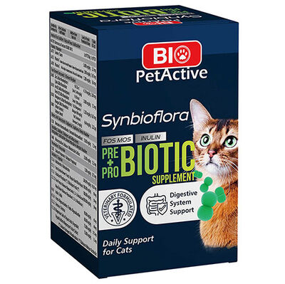 Bio Pet Active Synbioflora Biotic Probiotic Kedi Tableti 30 Gr - 60 Tablet