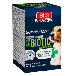 Bio Pet Active Synbioflora Biotic Probiotic Küçük Irk Köpek Tableti 30 Gr - 60 Tablet - Bio Pet Active