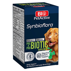 Bio Pet Active - Bio Pet Active Synbioflora Biotic Probiotic Orta ve Büyük Irk Köpek Tableti 72 Gr - 60 Tablet