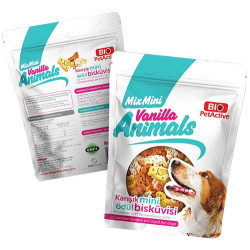 Bio Pet Active Vanilla Animals Karışık Mini Ödül Bisküvisi 200 Gr - Bio Pet Active