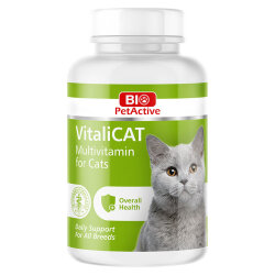 Bio Pet Active Vitali Cat Multi Vitamin Tablets For Cats 75 Gr. - 150 Tablets - Bio Pet Active