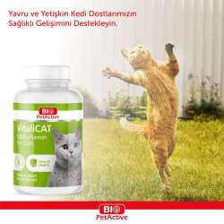 Bio Pet Active Vitali Cat Multi Vitamin Tablets For Cats 75 Gr. - 150 Tablets - 2