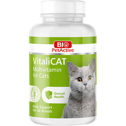 Bio Pet Active - Bio Pet Active Vitali Cat Multi Vitamin Tablets For Cats 75 Gr. - 150 Tablets
