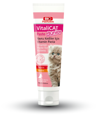 Bio Pet Active Vitalicat Junior Yavru Kedi Vitamin Macunu 100 ML