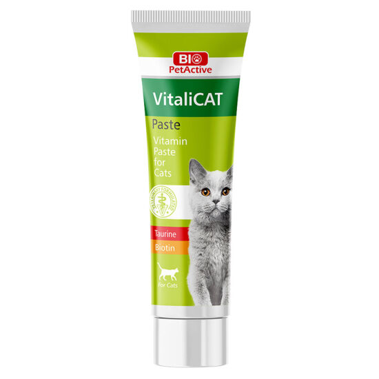 Bio Pet Active VitaliCat Pasta Taurin ve Biotinli Kedi Ödülü 100 ML - 1