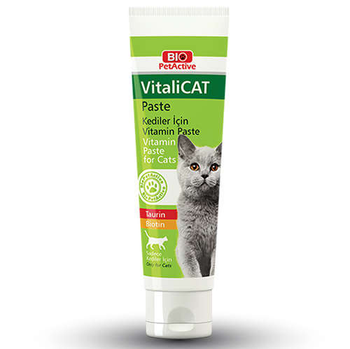 Bio Pet Active Vitalicat Pasta Taurin Ve Biotinli Kedi Odulu 100 Ml Vitamin Bio Pet Active