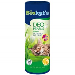 Biokats - Biokats Deo Pearls Bahar Esanslı Koku Giderici Kedi Kumu Parfümü 700 Gr