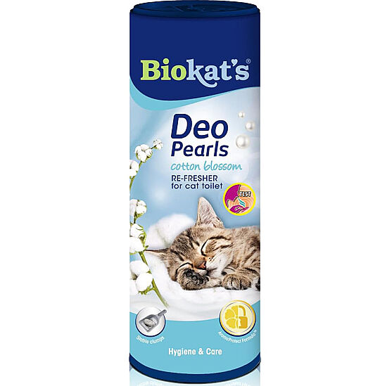 Biokats Deo Pearls Cat Litter Deodorant Flower Scented 700 Gr. - 1