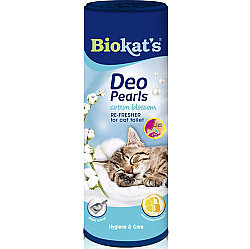 Biokats Deo Pearls Çiçek Esanslı Koku Giderici Kedi Kumu Parfümü 700 Gr - Biokats