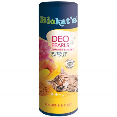 Biokats Deo Pearls Gün Batımı Koku Giderici Kedi Kumu Parfümü 700 Gr