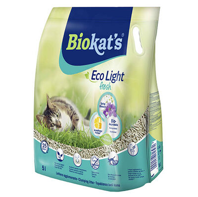 Biokats Eco Light Fresh Spring Blossom Pelet Kedi Kumu 5 Lt