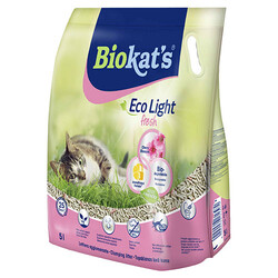 Biokats - Biokats Eco Light Fresh Cherry Blossom Pelet Kedi Kumu 5 Lt