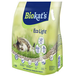 Biokats - Biokats Eco Light Pelet Naturel Kedi Kumu 5 Lt