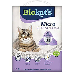 Biokats Micro Bianco Classic Kedi Kumu 6 Lt - Biokats