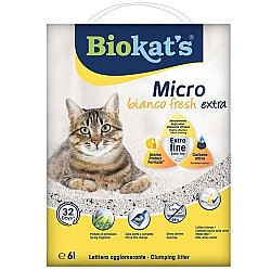 Biokats Micro Bianco Fresh Extra Kedi Kumu 6 Lt - Biokats